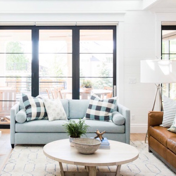 McGee & Co. Other - McGee & Co. Mint Plaid Pillow 22x22